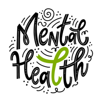 Mental Health Awareness Month square graphic