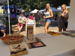 Chico Pride 2017 booth