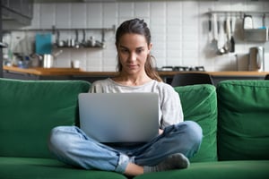 Teen at home